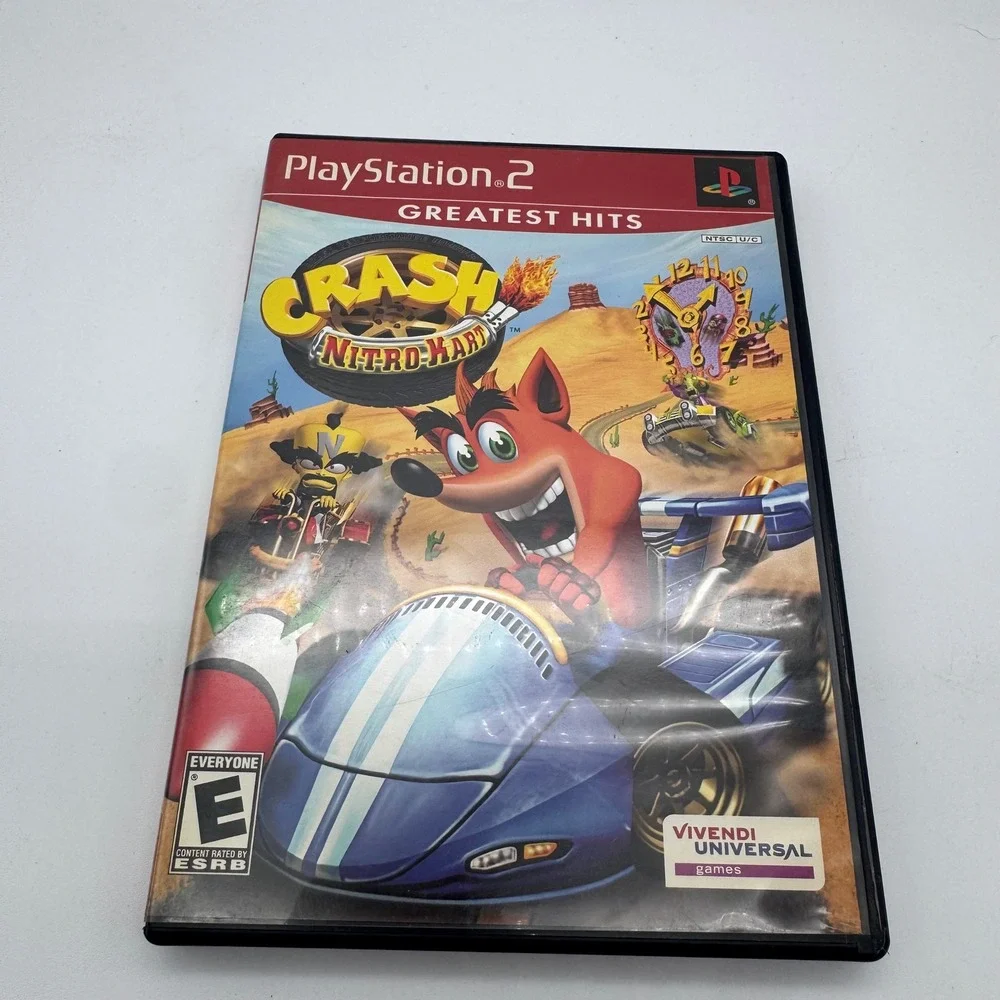 Crash Nitro Kart Sony PlayStation 2 PS2 Greatest Hits CIB Complete With Manual